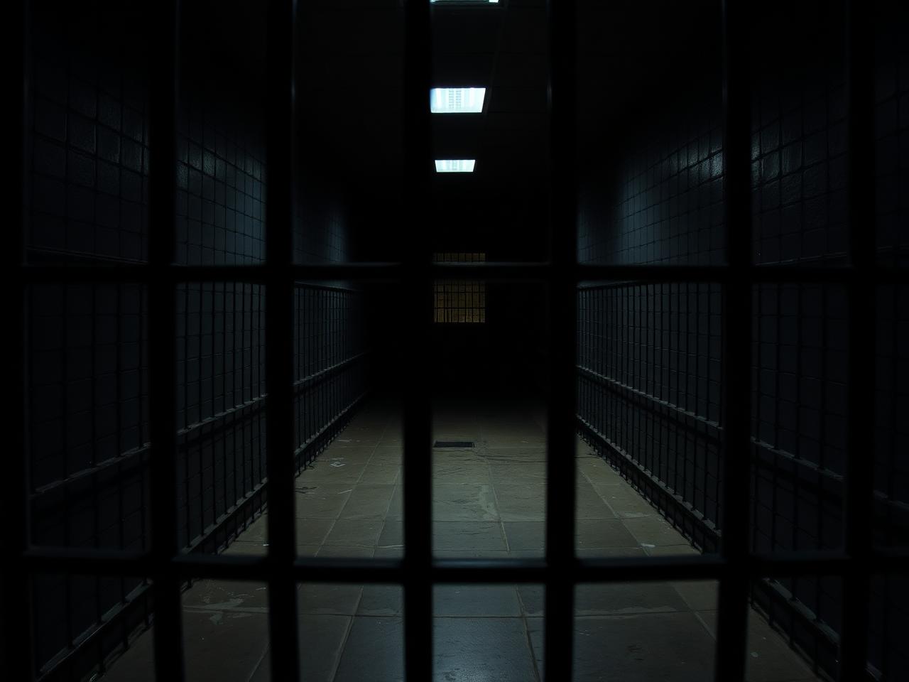 Behind bars
